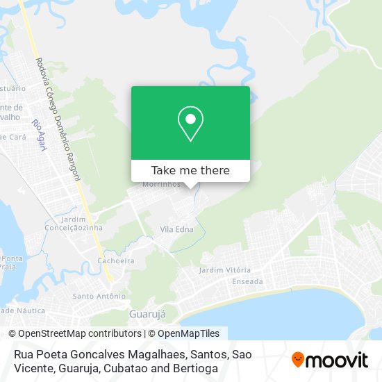 Rua Poeta Goncalves Magalhaes map