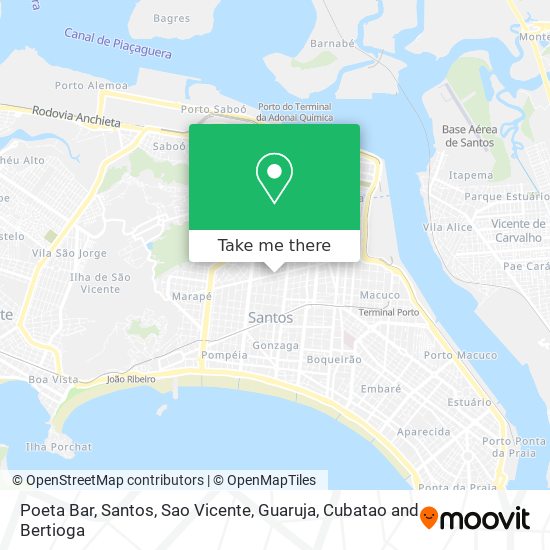 Poeta Bar map