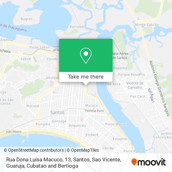 Rua Dona Luísa Macuco, 13 map
