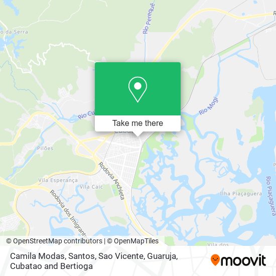 Camila Modas map