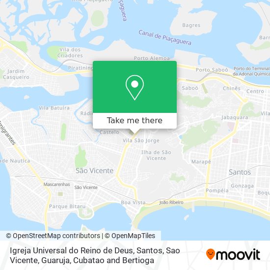Igreja Universal do Reino de Deus map