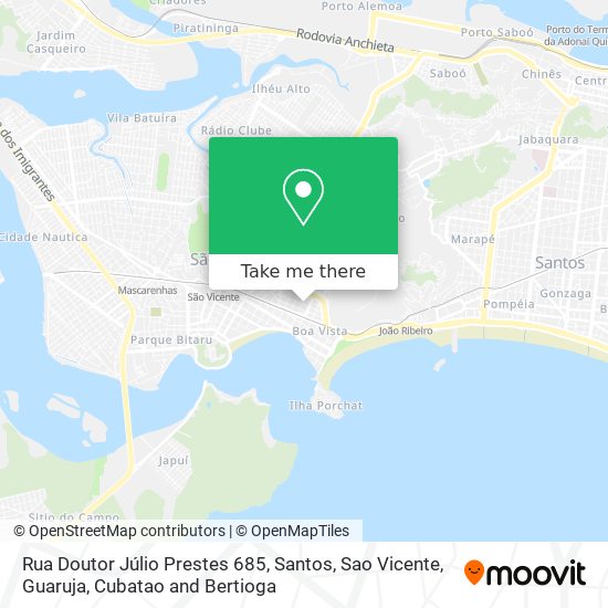 Rua Doutor Júlio Prestes 685 map