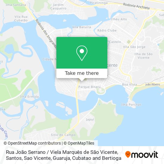 Rua João Serrano / Viela Marquês de São Vicente map