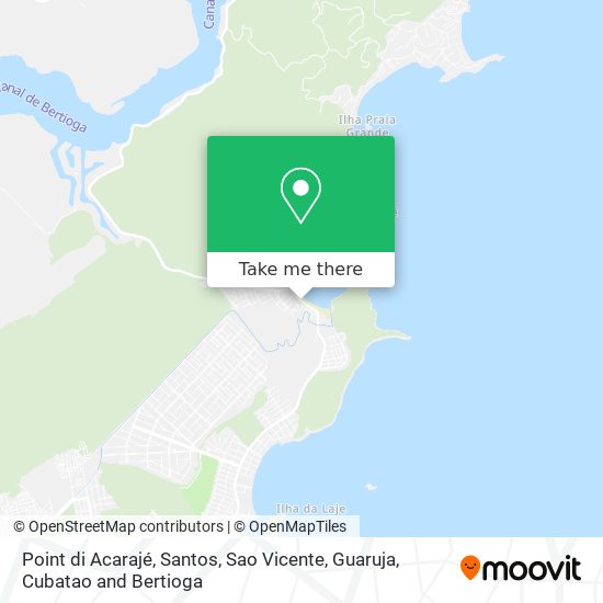 Point di Acarajé map