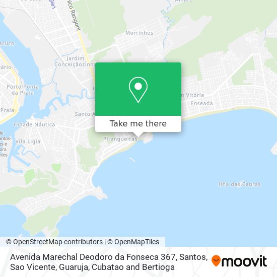 Mapa Avenida Marechal Deodoro da Fonseca 367