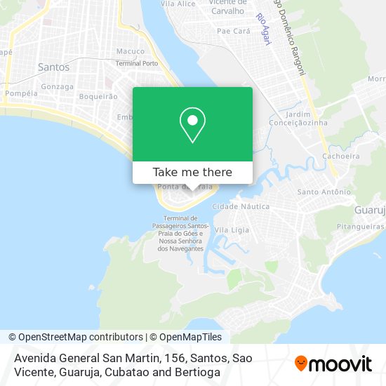 Avenida General San Martin, 156 map