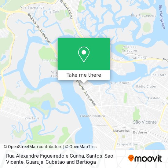 Rua Alexandre Figueiredo e Cunha map