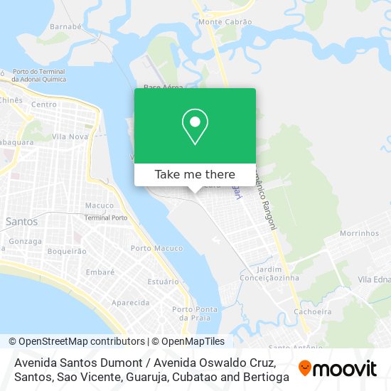 Avenida Santos Dumont / Avenida Oswaldo Cruz map