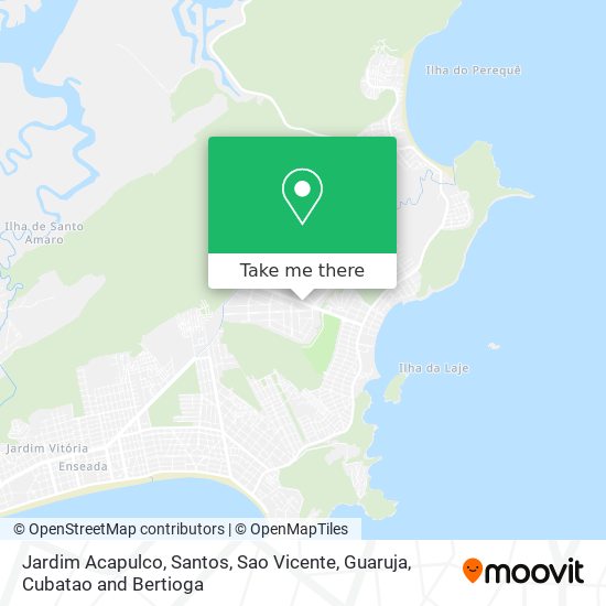 Mapa Jardim Acapulco