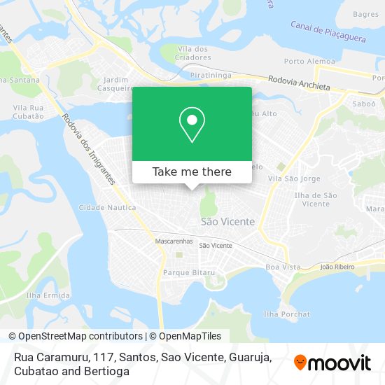 Rua Caramuru, 117 map