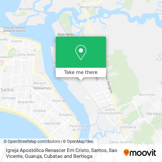 Igreja Apostólica Renascer Em Cristo map