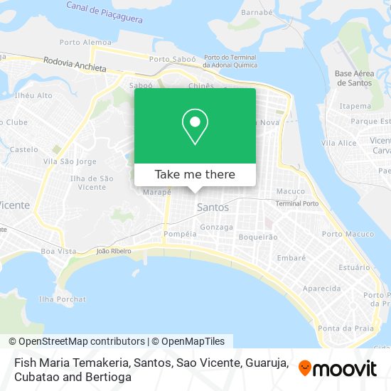 Fish Maria Temakeria map