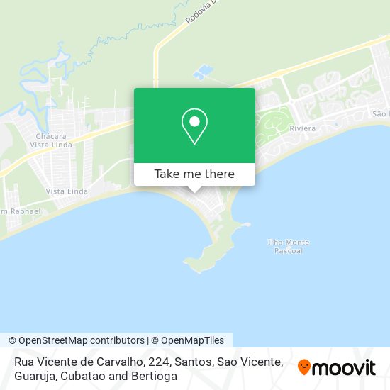 Rua Vicente de Carvalho, 224 map