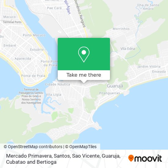 Mercado Primavera map