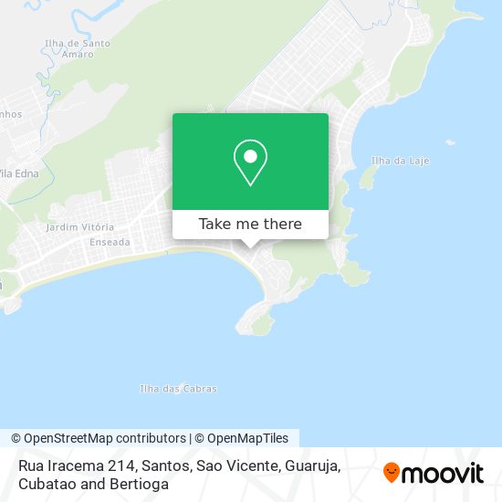 Rua Iracema 214 map