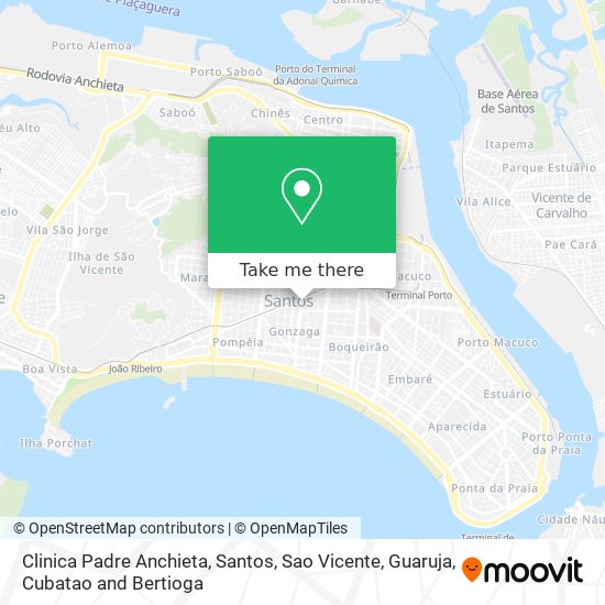 Clinica Padre Anchieta map