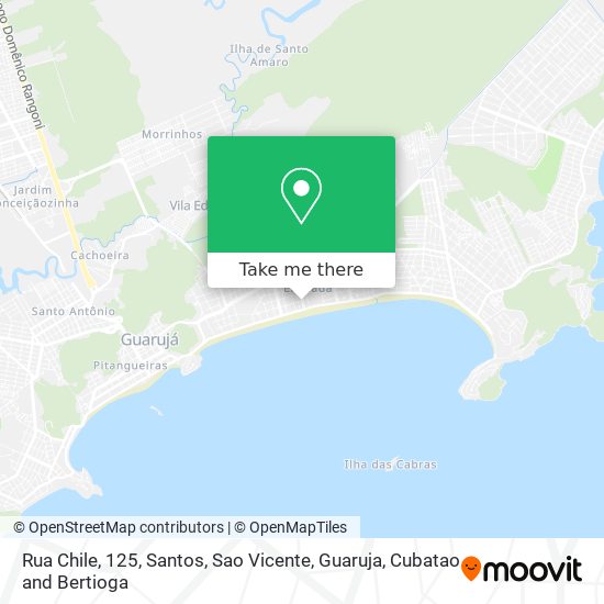 Rua Chile, 125 map