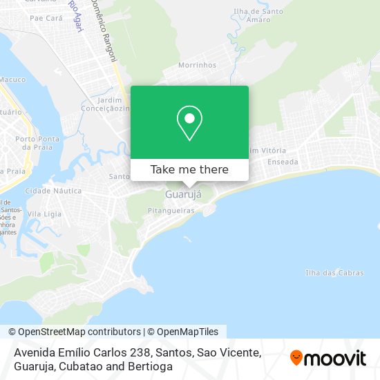 Mapa Avenida Emílio Carlos 238