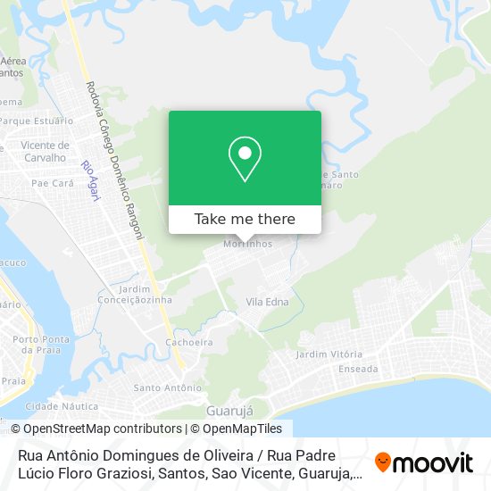 Rua Antônio Domingues de Oliveira / Rua Padre Lúcio Floro Graziosi map