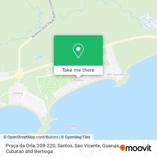 Praça da Orla, 208-220 map