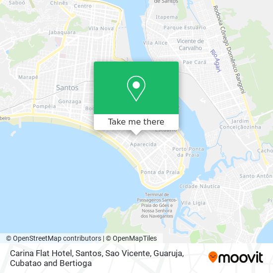 Carina Flat Hotel map