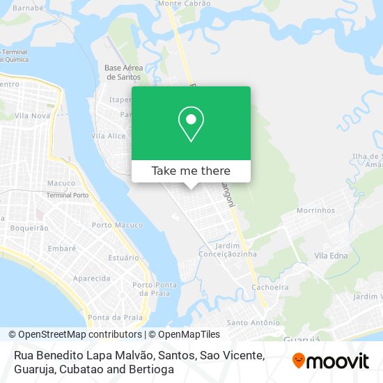 Rua Benedito Lapa Malvão map