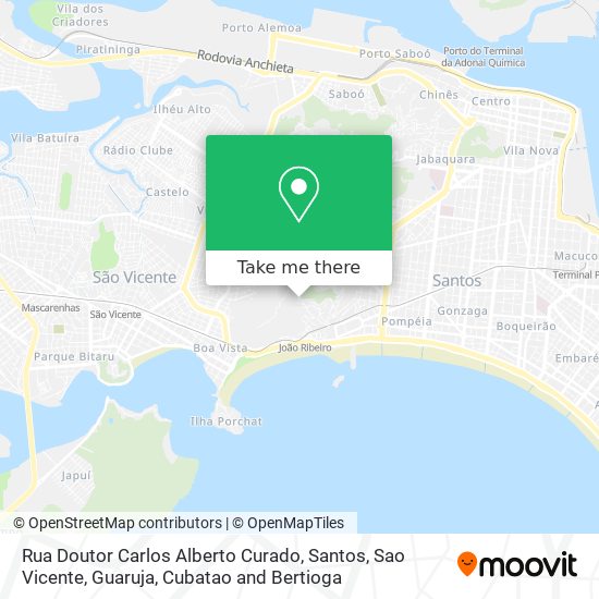 Rua Doutor Carlos Alberto Curado map