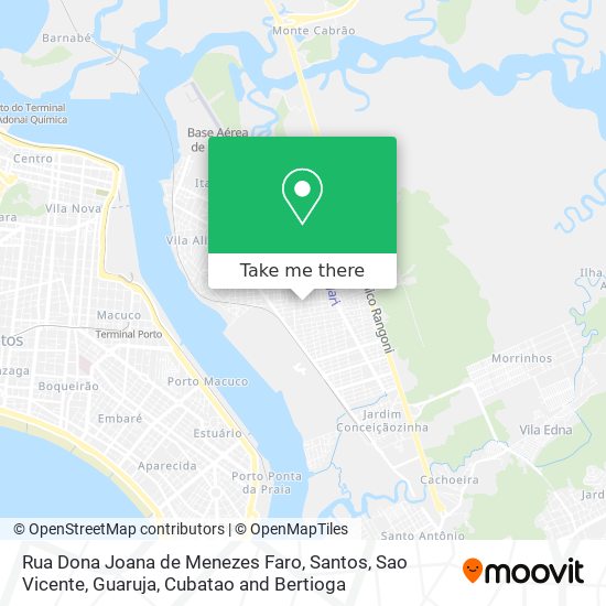 Rua Dona Joana de Menezes Faro map