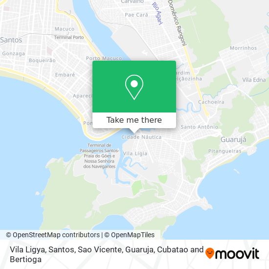 Vila Ligya map