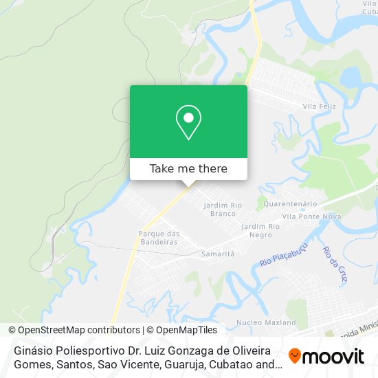 Ginásio Poliesportivo Dr. Luiz Gonzaga de Oliveira Gomes map