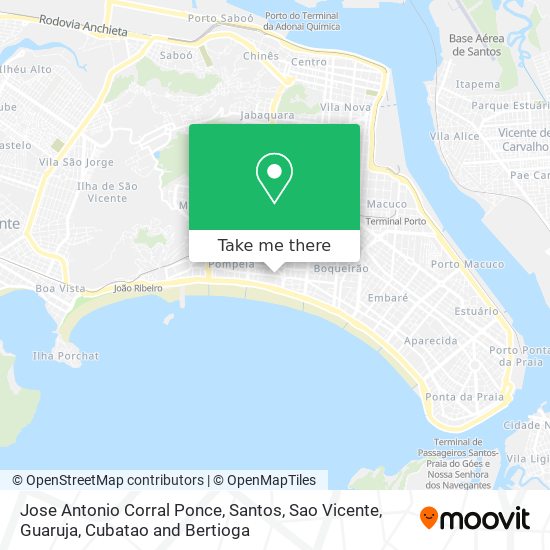 Jose Antonio Corral Ponce map