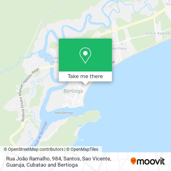 Rua João Ramalho, 984 map