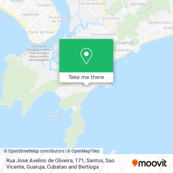 Rua José Avelino de Oliveira, 171 map