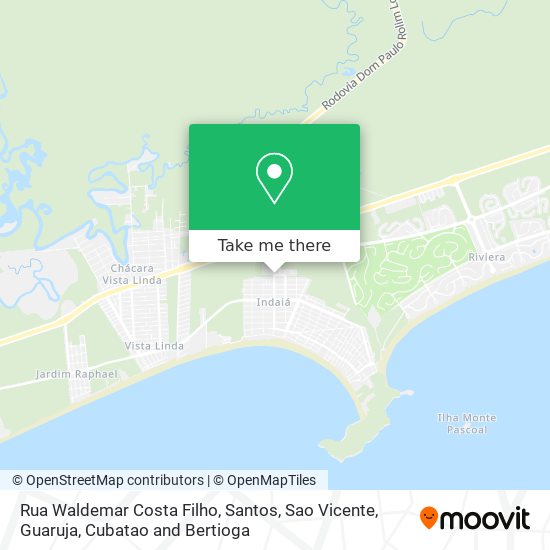 Rua Waldemar Costa Filho map