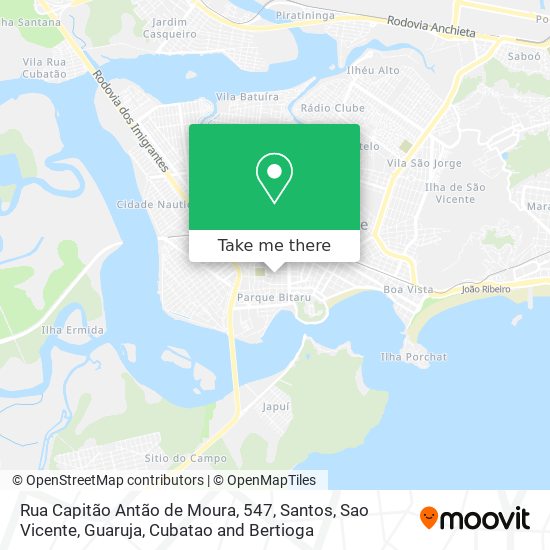 Rua Capitão Antão de Moura, 547 map