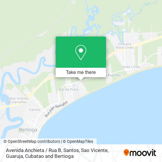 Mapa Avenida Anchieta / Rua B