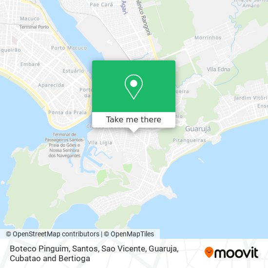 Boteco Pinguim map