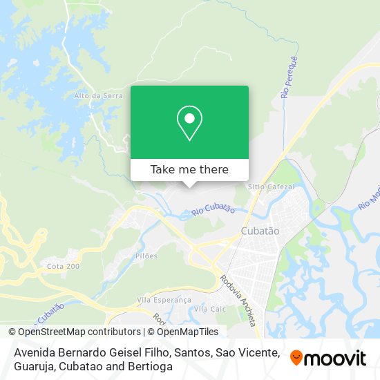 Avenida Bernardo Geisel Filho map