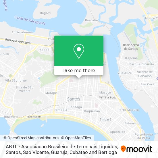 Mapa ABTL - Associacao Brasileira de Terminais Liquidos