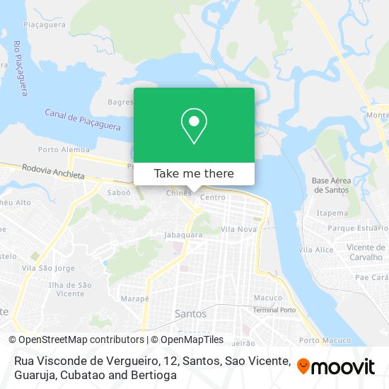 Rua Visconde de Vergueiro, 12 map