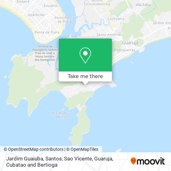 Jardim Guaiuba map