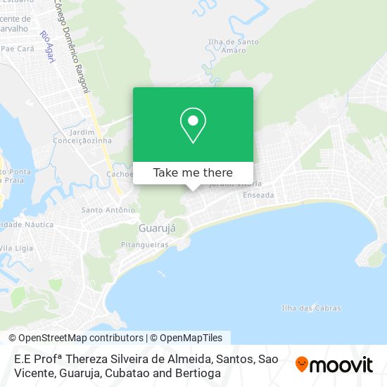 E.E Profª Thereza Silveira de Almeida map