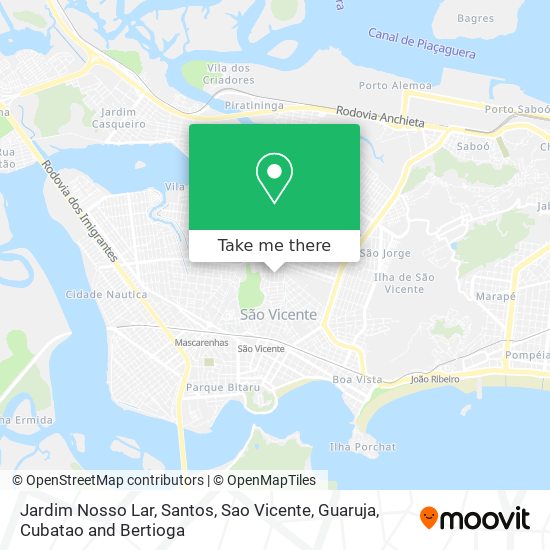 Mapa Jardim Nosso Lar