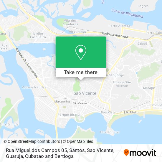 Mapa Rua Miguel dos Campos 05