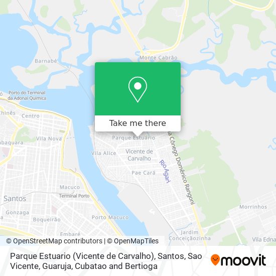 Parque Estuario (Vicente de Carvalho) map
