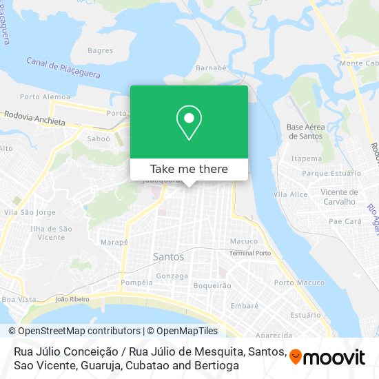 Rua Júlio Conceição / Rua Júlio de Mesquita map