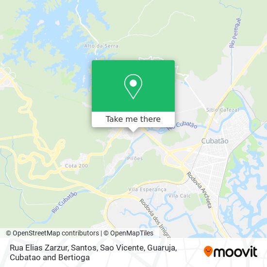 Rua Elias Zarzur map