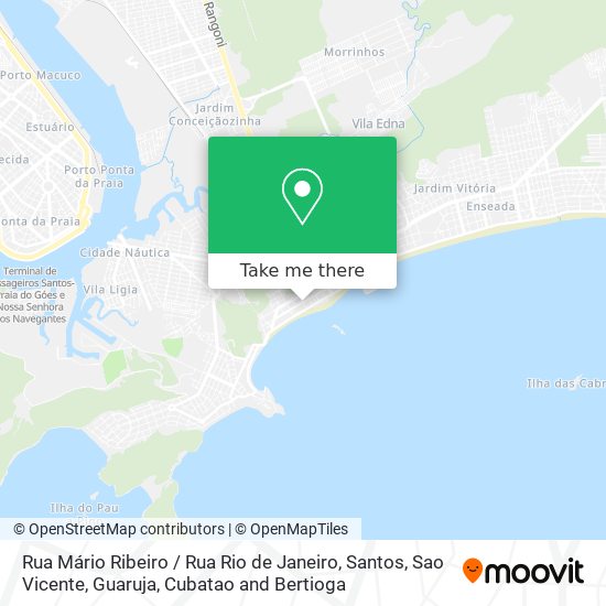 Rua Mário Ribeiro / Rua Rio de Janeiro map