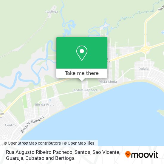 Rua Augusto Ribeiro Pacheco map