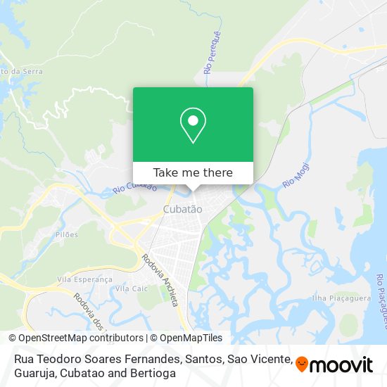 Rua Teodoro Soares Fernandes map